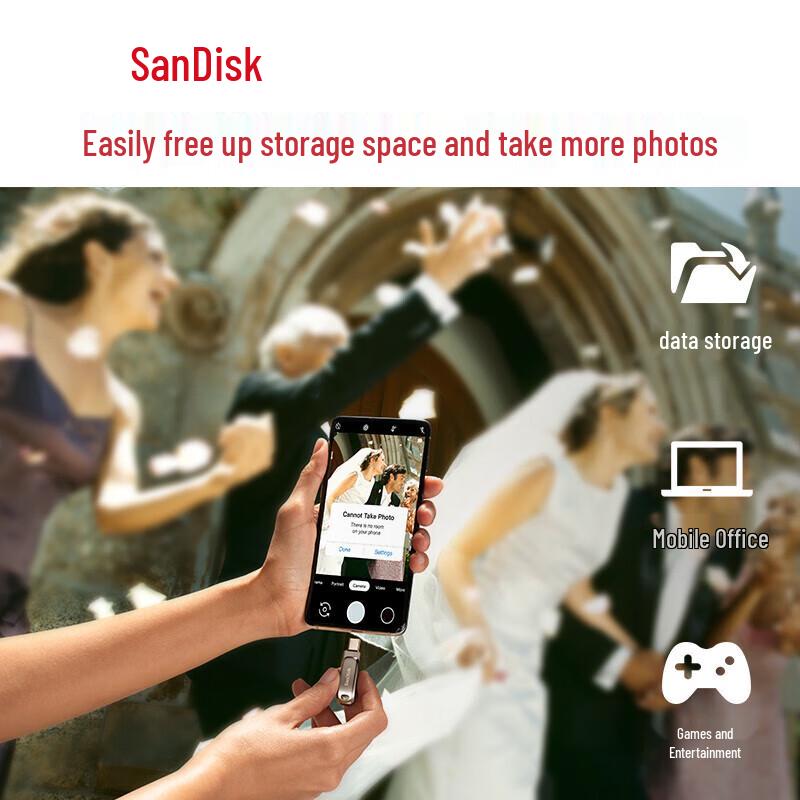 SanDisk Ultra Dual Drive Luxe USB-C Flash Drive