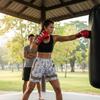 China Chinese Training Muay Thai Boxing Kickboxing Print Shorts Quick Dry Martial Art Boxer Unisex Men Women Pants Fighting Fitness Workout