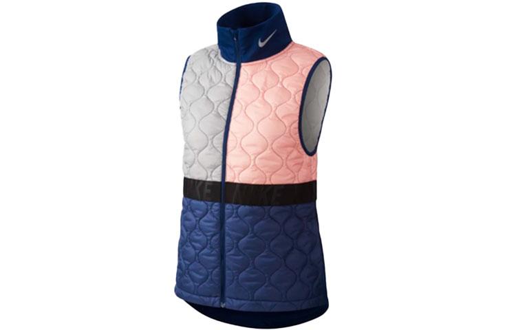 Nike Vests Women s Multicolor Stand Collar Moderate Other BV3870-697 XXL