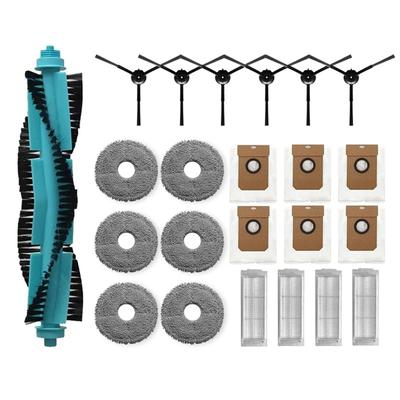 Für Cecotec Conga 11090 Spin Revolution Ersatzteile Zubehörteile Haupt- Seitenbürste Hepa-Filter Mopp Staubbeutel