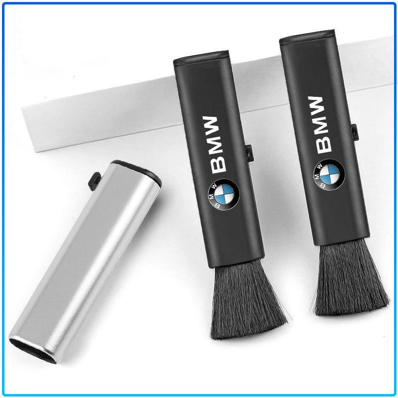 Car Air Conditioner Outlet Clean Brush Dust Remover Accessories For BMW M Performance 1 3 5 7 Series M3 M4 M5 M6 X1 X3 X5 X6 X7 E30 E34 E36 E39 E4