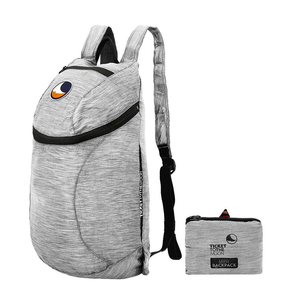 Ticket To The Moon Mini Backpack Premium 15L Frosty Grey