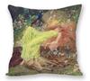 European Royal Woman Beauty Portrait Painting Cushion Covers Decorative Pillow Case For Sofa 45X45cm