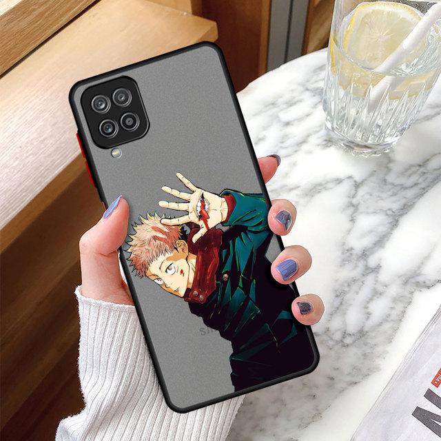 Tpu Fall Für Samsung Galaxy A72 A13 A33 A53 A73 A22 A11 A71 A12 A52 A32 A51 A31 A21s A41 a23 4g Matte Abdeckung Anime Jujutsu Kaisen
