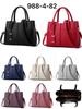 Women's Large Capacity Solid Color Tote: Cross-border Style, Splice Design, Shoulder or Handbag for Moms