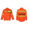 Reflective Long Sleeve Jacket for Sanitation & Road Maintenance