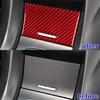 Red Carbon Fiber Interior Center Storage Cover Trim Sticker For Acura TL 2009-14