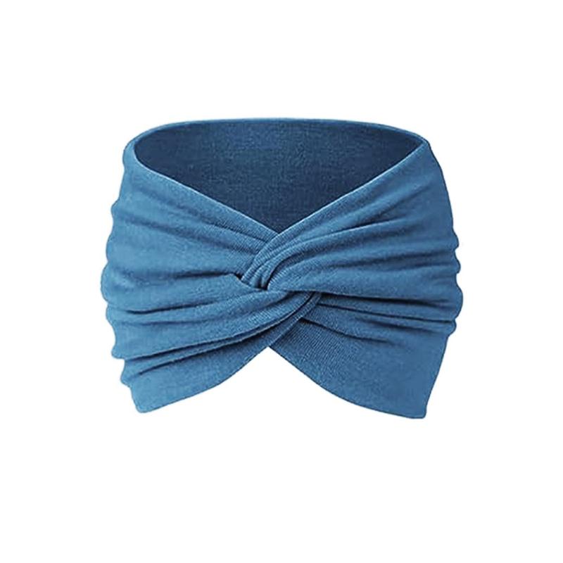 Fascia Allargata da Donna Fascia Elastica da Yoga Fascia da Corsa Fascia Sportiva Assorbi-Sudore