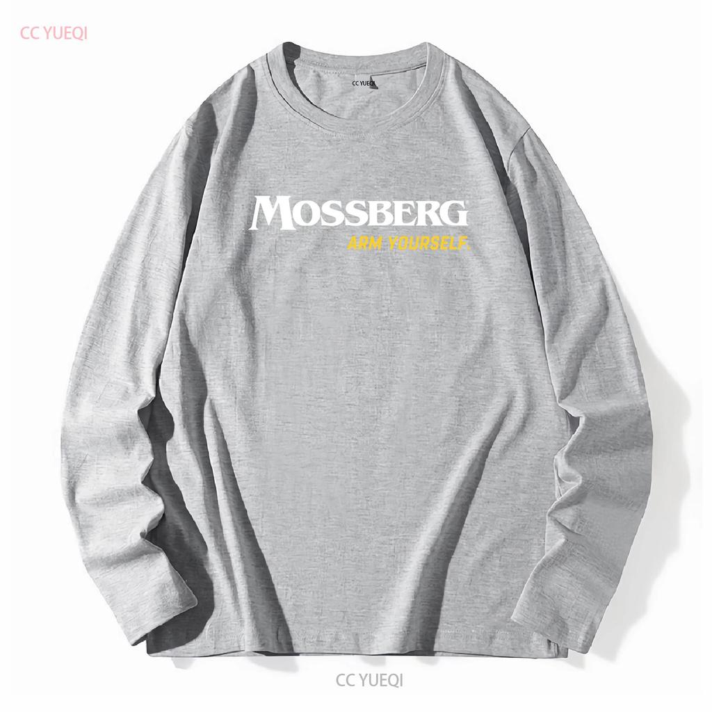 New T Shirt Mossberg Guns Firearms Logo Cotton Men's S To 5XL Long or Short Sleeves Vintage Washed Top For Everyday Wear