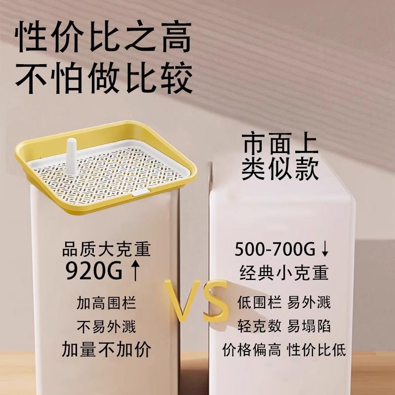 Dog toilet with column anti-stepping dog urinal for small dogs anti-splash dog fence dog urinal