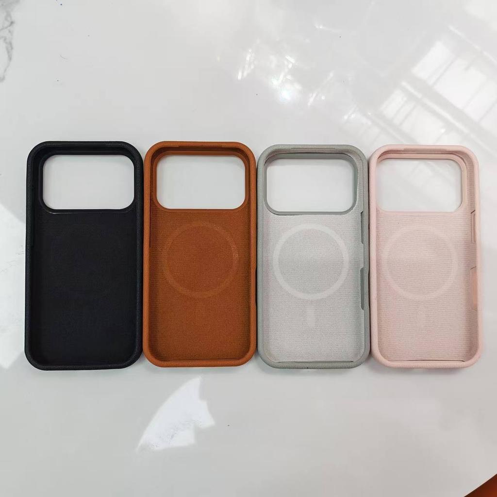 Litchi pattern liquid silicone shell is suitable for iPhone11Pro integrated AI camera button mobile phone magnetic protective case