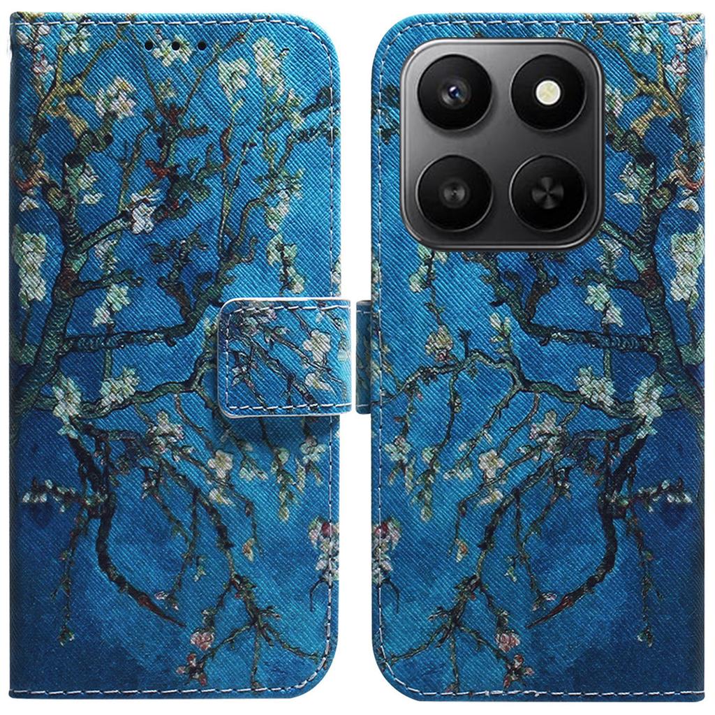 For Honor 400 Smart 5G/4G/X7d 4G Wallet Case Pattern Print Leather Phone Cover