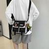 Japanese Style Men Crossbody Bag Large Capacity Casual Messenger Bag Nylon Postman Bag  Boys