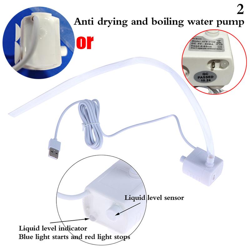 

Водяной насос для домашних животных, противосухой горящий мотор, сменная чаша, диспенсер для воды