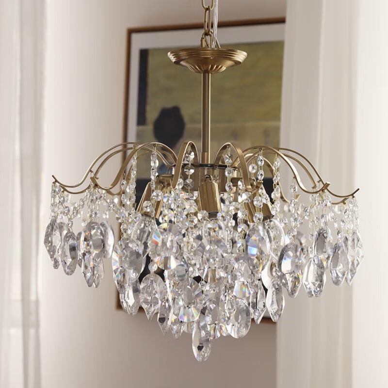 French Romantic Crystal Chandelier