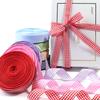 10Yards/roll Lattice Plaid Ribbons Polyester DIY Handmade Bow Ribbon for Sewing Fabric Wedding Decoration Gift Flower Wrapping