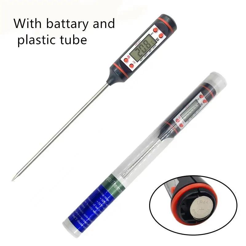 Thermometer Oven Tool Household Kitchen Digital Thermometer Meat Water Milk Cook Food Probe BBQ Electronic Tools Home Supplies