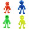 Tpr Smiley Face Doll Toy Stretchable And Stress-relieving Figure For Children Teens And Adults