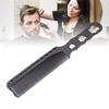 Metal Hair Comb Aluminum Fine Tooth Hair Cutting Flat Top Clipper Comb for Professional Stylists and Barbers