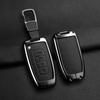 Car Remote Key Case Cover for Hyundai Genesis Coupe Sonata Ix35 for KIA Forte Sportage K2 K5 New Alloy Leather Auto Accessories