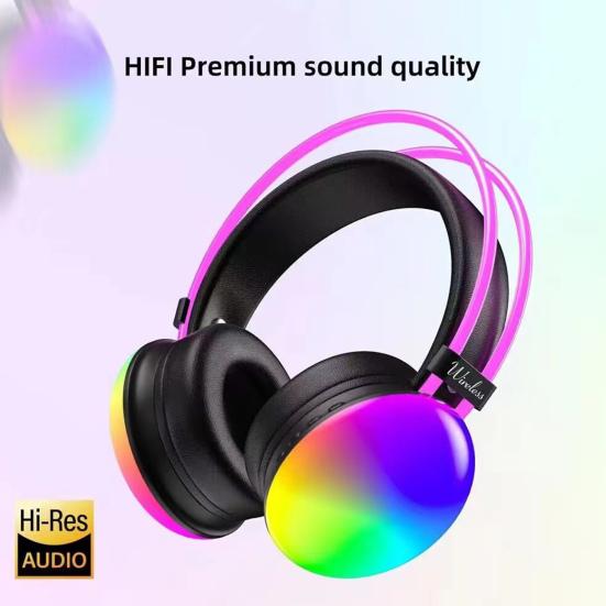 Wireless Bluetooth-compatible Headset Long Standby Time Wired Wireless Connection Adjustable Headphones