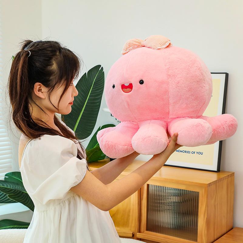 Cute Octopus Pillow Large Octopus Doll Cute Funny Toy Bedside Cushion