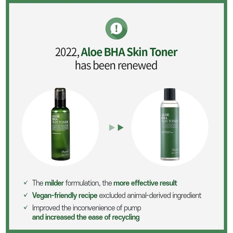 Benton Aloe BHA Hauttoner