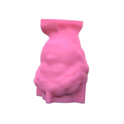 Silicone Vase Model Pen Holder Epoxy Resin Flower Portrait Sculpture Handmade Art