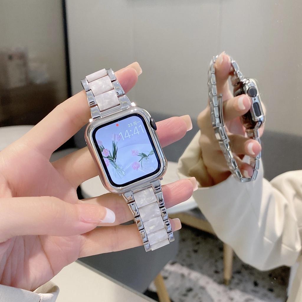 

Подходит для AppleWatch, полимерный металлический ремешок iwatchse, повседневный модный браслет