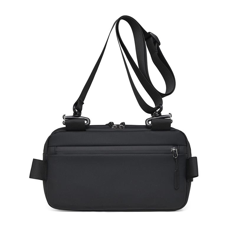 Multifunktionale Herren-Brusttasche Große Kapazität Reise-Umhängetasche Leichte wasserabweisende Nylontasche