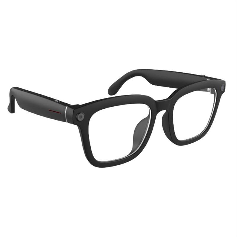 V03-T5 AI Smart Translator Glasses 5MP HD Camera Mini 1080P Video Recorder Sunglasses Real-Time Translation Wireless BT Headset