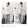Girls' Yellow Half-Zip Stand Collar Sweatshirt - Autumn 2026 New Style for Older Children