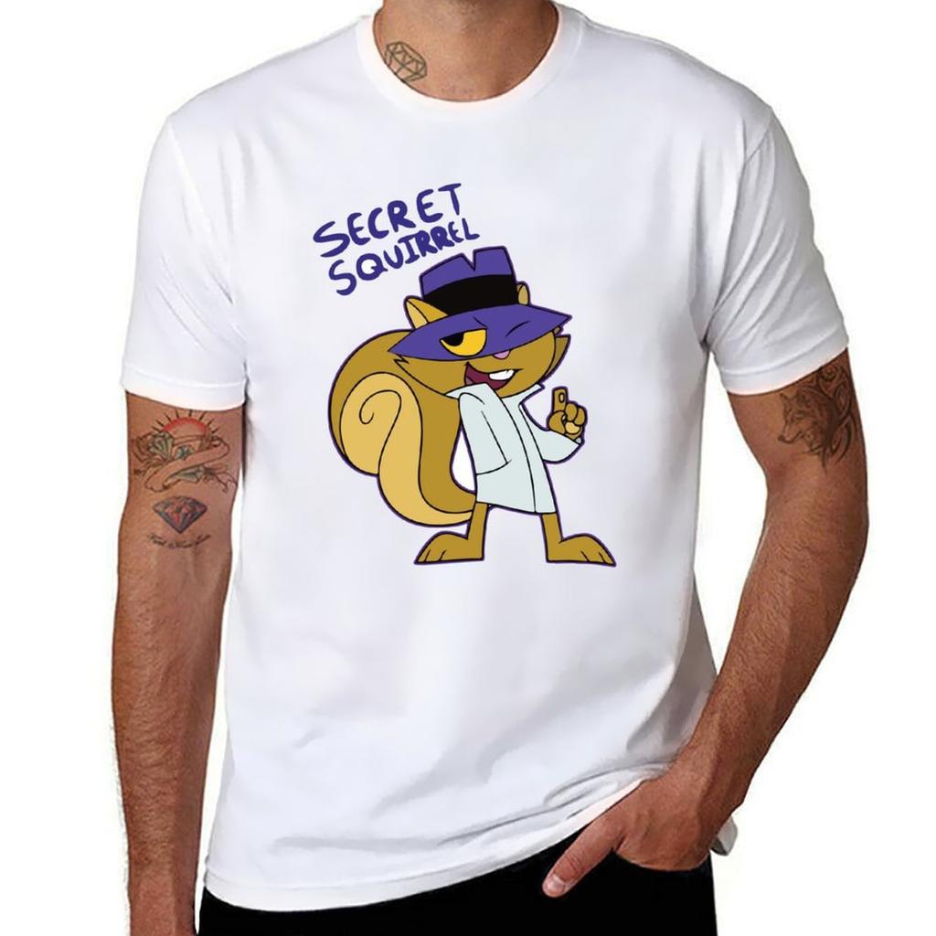 Secret Squirrel Tshirt Casual Loose Short Sleeve Tee For Unisex
