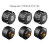 6pcs car Tire Pressure Monitoring System Bluetooth TPMS External Alarm Tire Pressure Sensors For RV Truck for Phone Diagnostic