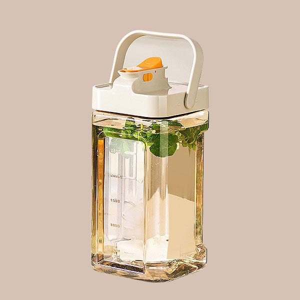 2.3L/3.5L Portable Plastic Drink Dispenser With Spigots Leakproof Cold Water Pitcher Kettle Jug Wine Container for Party Picnic