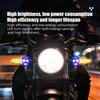Motorcycle Flashing Lights Motorcycle LED Dual Color Turn Signal Light 12V White Yellow Running Lamp Motorcycle Indicator Lamp
