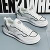 Four seasons mesh surface breathable sports shoes non-slip cushioned casual shoes male low-top teenage student shoes male