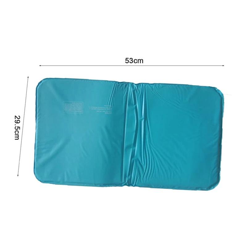 Summer Ice Cold Pillow Massager Therapy Insert Mat Muscle Relief Cooling Pillow Chillow Sleeping Aid Pad Neck PVC Pillow