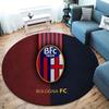 Bologna FC 1909 Round Area Rug,Carpet Rug for Living Room Bedroom Sofa Playroom Decor,Non-slip Floor Mat
