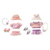 5 Pieces Clothes For Labubu Dolls Accessories Stylish Kawaii Outfit Set Suitable For 15Cm 17Cm Labubu Doll Doll Clothing Set