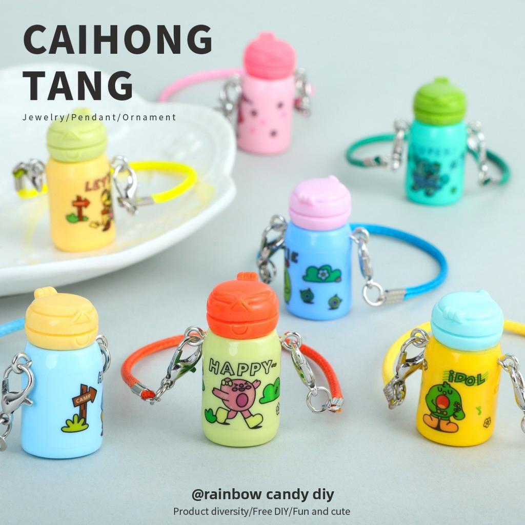 Ropa Labubu Doll Thermos Cup Model Mini Water Bottle Baby Bottle Pendant Accessories Doll Clothes Outfit Decoration