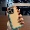 Bumper Case For iPhone Xr X Xs Max Contrast Color Lens Protection PC Case Cover for iPhone 11 12 13 14 15 16 Pro Max 7 8 Plus