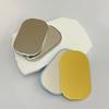 Foldable Metal Pocket Mirror, Portable Compact for Students Dorm Makeup Touch Up Tool