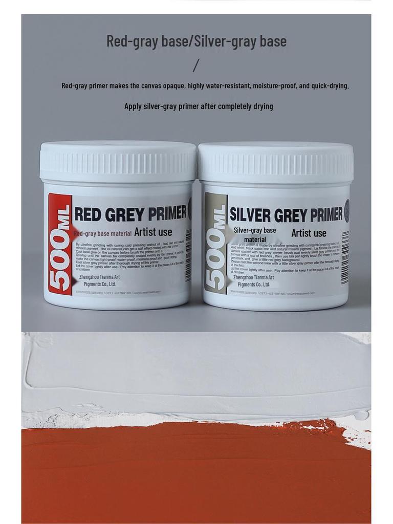 Olejomalba Akrylový Primer a Texturovací Gelový Nátěr