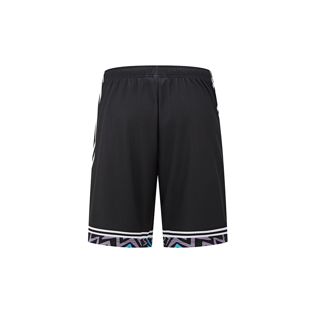Under Armour Elastic Waist Striped Sports Shorts Men Black 24500211-001