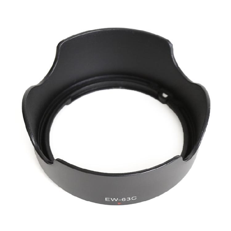 EW-63C Gegenlichtblende EW63C für EF-S 18-55mm F/3.5-5.6 IS für STM 58mm Kameraobjektiv Co