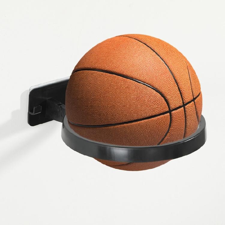 Wall Mounted Basketball Football Display Organizers Stand Smooth Finishing For Home Organization In Multiple Locations