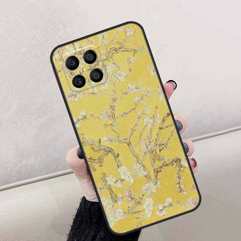 Blossoming Almond Tree For Honor Magic 7 Lite 5 6 8 Pro Case For Honor Win RT X9d X9b X9a X9c X8c X8b 200 400 70 90
