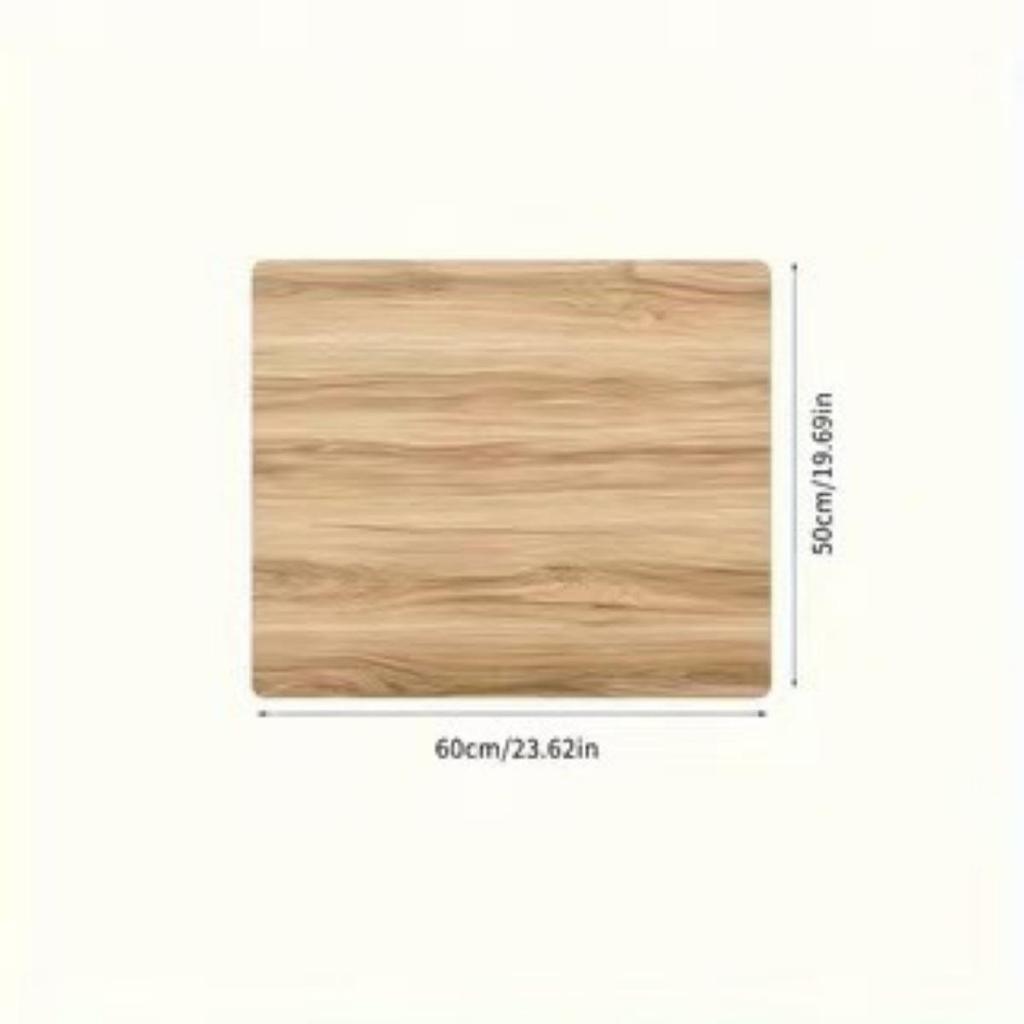 Wood Grain Washing Machine Cover Pad&absorbent Anti Slip Pad - Suitable for Kitchen/laundry Countertop Protection of Washing Machines and Microwaves