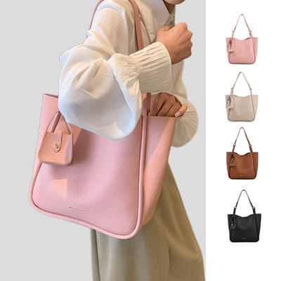 Designer Crossbody Women's Bag  Summer New PU Material Large Capacity Bag Fashion Versatile Commuter Underarm Bag